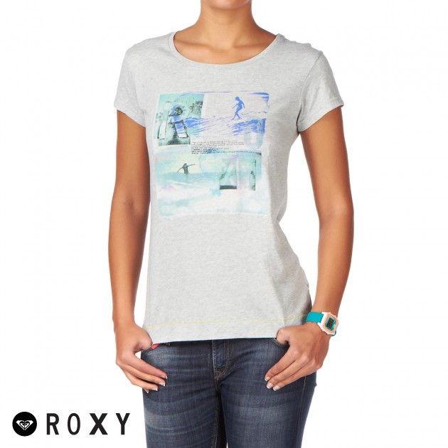 Roxy Womens Roxy Surf In Hawaii T-Shirt - Light