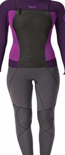 Roxy Womens Roxy Syncro 4/3mm Chest Zip Wetsuit -