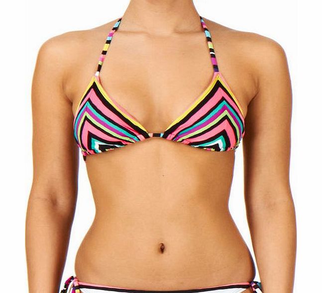 Roxy Womens Roxy Tiki Triangle Bikini Top - True Black