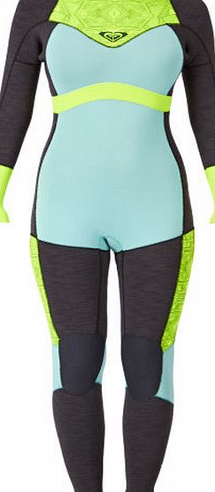 Roxy Womens Roxy XY Cypher 4/3mm Back Zip Wetsuit -