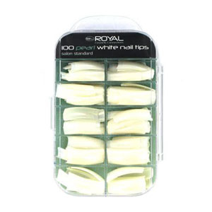 Royal 100 Salon Standard Nail Tips - White