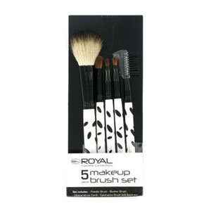 5 Make up Brush Set - Blue