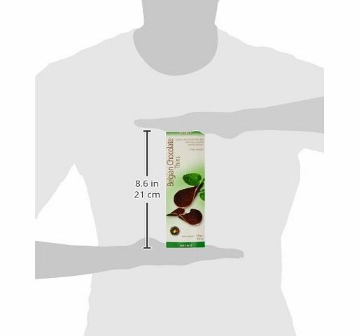 Royal Belgian Mint Flavoured Chocolate Thins 125 g (Pack of 3)