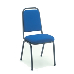 Blue Banqueting Chair.