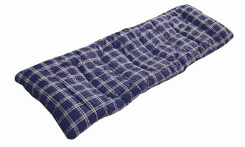 Royal Blue Check Sleeping Bag - 38oz
