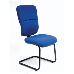 Royal Blue Gull High Back Visitor Chair.