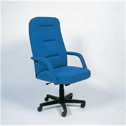royal Blue Sterling High Back Manager Chair.