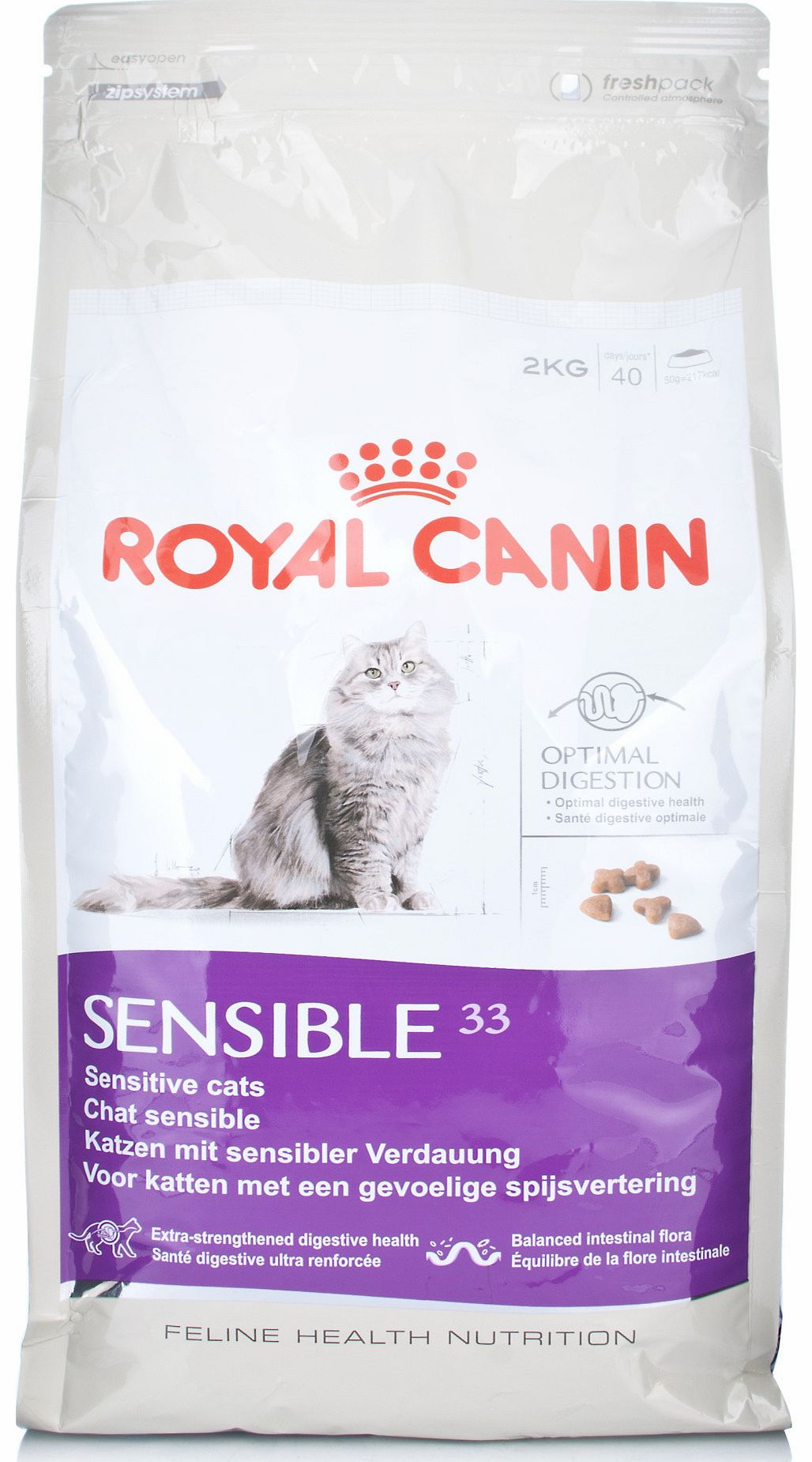 Feline Health Nutrition Sensible 33