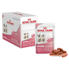 Royal Canin Kitten Instinctive Food Pouches 85gm 12 Pack