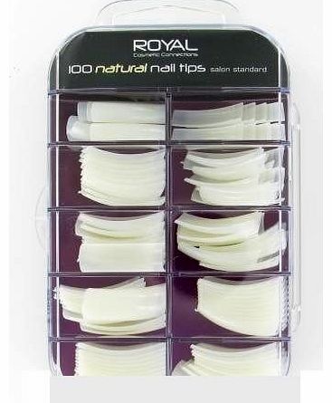 Royal 100 Natural Nail Tips