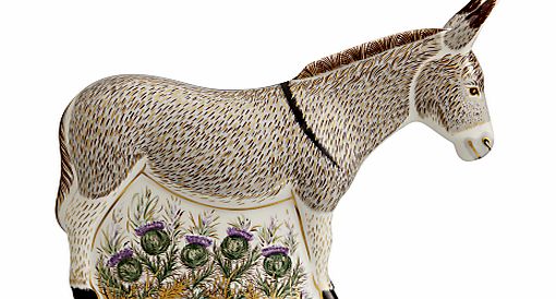 Royal Crown Derby Donkey Paperweight