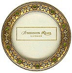 Royal Doulton 2 Round Enamel and Diamante Frame