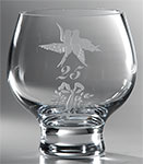 Royal Doulton 25th Bowl Clear