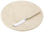 Royal Doulton 26 cm Cheeseboard with Knife - Beige