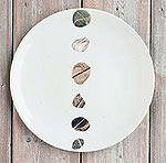 Royal Doulton 27 cms Plate- Pebble Centre