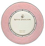 Royal Doulton 3.5 x 3.5 Round Pink Enamel Frame