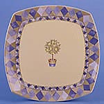 Royal Doulton 30 cm Square Plate Lemon Tree