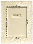 Royal Doulton 4 x 6 Cream Wedding Enamel Frame