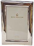 Royal Doulton 4 x 6 Silver Plated Frame