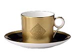 Royal Doulton Acid All Gold can & Stand