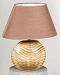 Royal Doulton Beige Wave Lamp