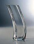 Royal Doulton Bendy Vase Clear