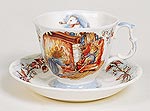 Royal Doulton Boxed Teacup/Saucer - Winter