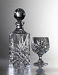 Royal Doulton Brandy Decanter & 2 Glasses