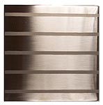 Royal Doulton Brushed Steel Coasters x 4