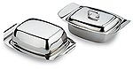 Royal Doulton Butter Dish - Stainless Steel