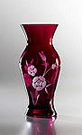 Royal Doulton Chinese Bud Vase - Ruby