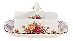 Royal Doulton Covered Butter Dish - Rectangle Shaped
