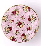 Royal Doulton Dusky Pink Lace Plate