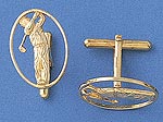 Royal Doulton Golf Design Cufflinks