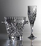 Royal Doulton Ice Bucket & 4 Champagne Flutes