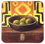 Royal Doulton Lime Bowl Coasters x 6