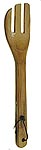 Mocha Bamboo Fork - c30cm