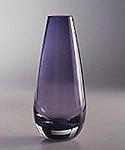 Royal Doulton Narrow Pear Drop Vase Purple