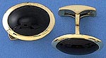Royal Doulton Oval Onyx Cufflinks