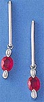 Royal Doulton Ruby Earrings