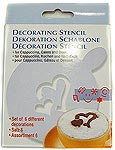 Royal Doulton Set 6 Cocoa Duster Stencils