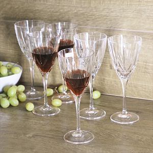 Doulton Set of Six Belvedere Large Wine