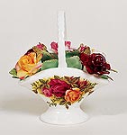 Royal Doulton Small Floral Basket