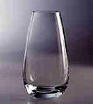 Royal Doulton Wide Pear Drop Vase Clear