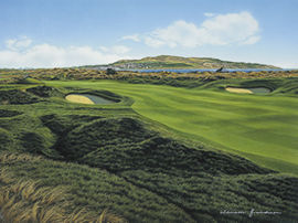 Royal Dublin 5th hole Limited Edition Golf Print