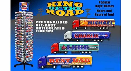Royal King Of The Road Personalised Named Lorry
