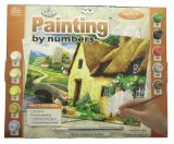 Royal Langnickel - Painting By Numbers Painting by Numbers-Cottage by the River
