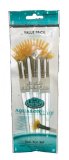 ROYAL LANGNICKEL 5 SIZES AQUALON WISP FAN ARTIST PAINT BRUSH BRUSHES