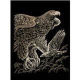 ENGRAVING ART and TOOL COPPER FOIL STYLE HAWKS