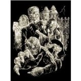 Royal Langnickel ENGRAVING ART and TOOL GLOW IN THE DARK STYLE MONSTERS